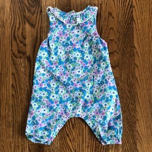Baby Boden Floral Romper